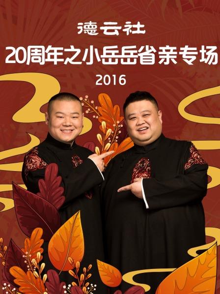 德云社20周年之小岳岳省亲专场2016的海报