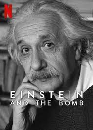 爱因斯坦与原子弹的海报